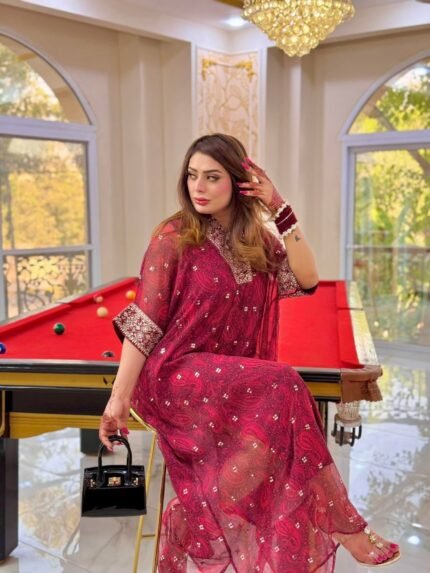 সিকুয়েন্স ওয়ার্ক গর্জিয়াস লং পার্টিওয়্যার কাপ্তান !!(কোর্ডস:২৯) এক্সক্লুসিভ